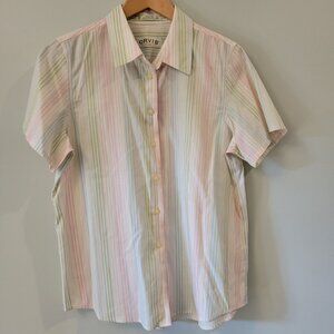 Vintage 90s Orvis Striped Button Down